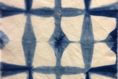 Fabric Tiles - Indigo