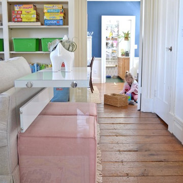 A Colorful Spring Playroom