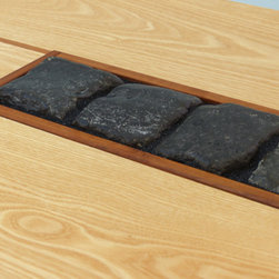 eingelegter Basalt / Teetisch - Products