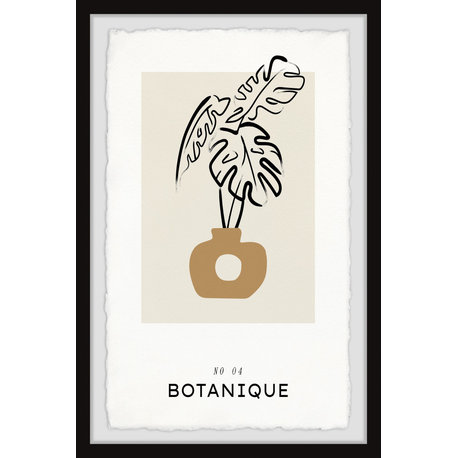 "No 04 Botanique" Framed Painting Print, 16x24