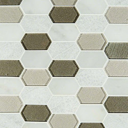 Inessa Blanco Picket - Mosaic Tile