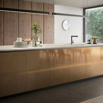 Armony Cucine Liquid Metal Kitchen Yota Composition 05