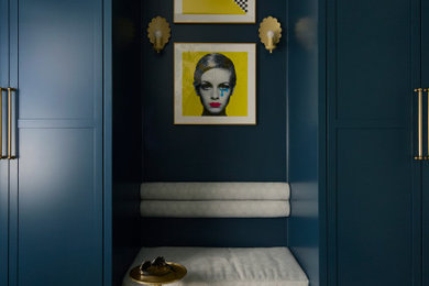 Inspiration for a transitional entryway remodel in New York