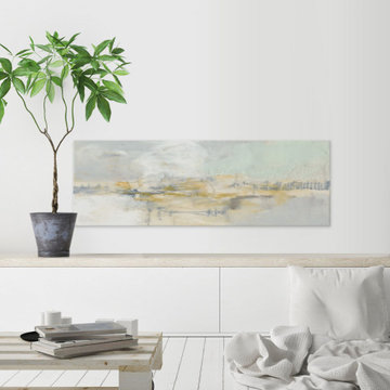 "Pastel Obscura IV" Painting Print on Wrapped Canvas