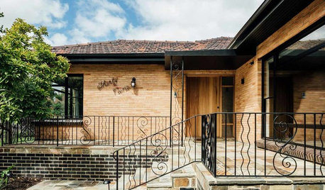 Houzz Tour: A Surprising Intervention for a Typical Postwar Home
