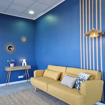 Avant/Après : Un ancien local transformé en agence chaleureuse pour la location