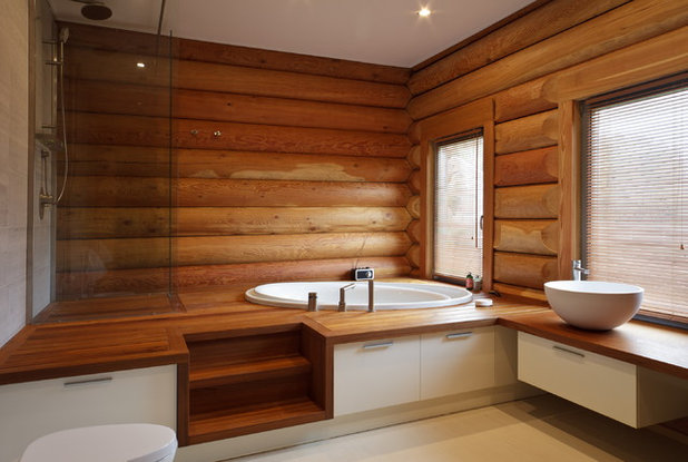Кантри Ванная комната by Архитектурное бюро LOFTING