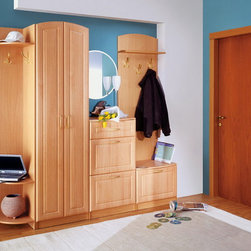 Alice Hall Unit in Beech | Composition 2 - Closet Organizers