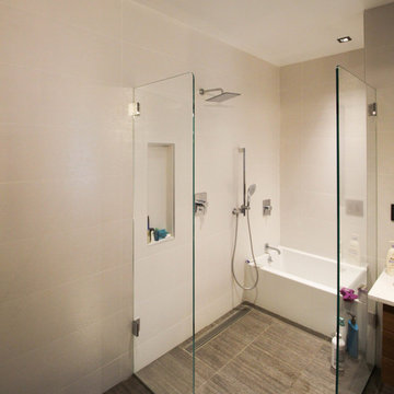 Master Bathroom Walk-in Closet Merge