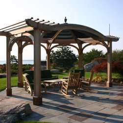 Octagonal Shade Pergola - Pergolas