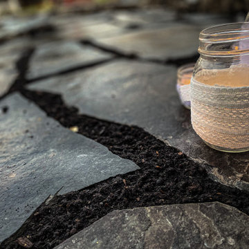 Sustainable Flagstone Patio