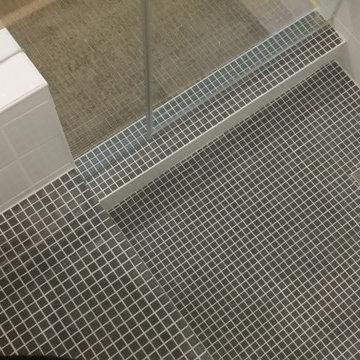 Transitional Bath - Tub to Shower Reno