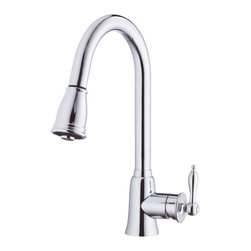 Danze Prince&trade; Single handle Pull-Down Kitchen Faucet - Kitchen Faucets