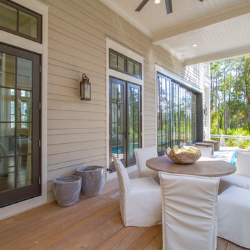 Beach Style Porch