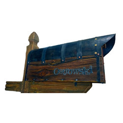 Mailbox with post - Mailboxes