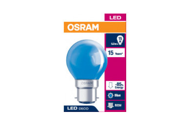 Osram LED Deco 0.5W Blue (PK of 3)