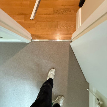 Hugh Mackay Carpets Deco Plains Taupe installation