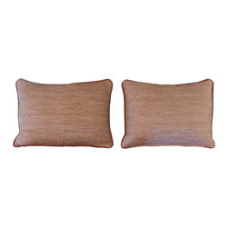 Woven Textured Lumbar Pillow Pair - Products