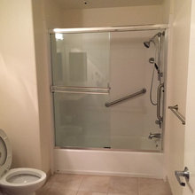 Bath to Shower Makeover for my Parents