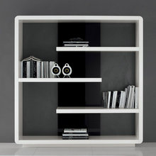 bookcases and shelves