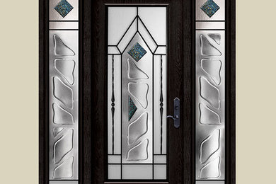 Wrought Iron Art Doors-Stained Glass Doors-Stainless Steel Design Doors