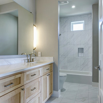 Transitional New Construction: Bathroom