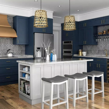 Custom Stock Kitchen Cabinets
