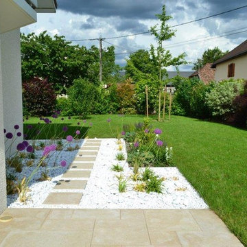 Jardin Moderne et épuré