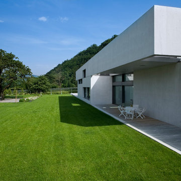 Maisons contemporaines en béton préfabriqué par Byzance Design