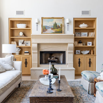 Subdued Grandeur Living Room