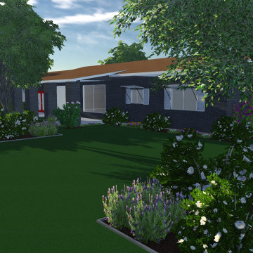 Arcadia Modern Landscape Renovation