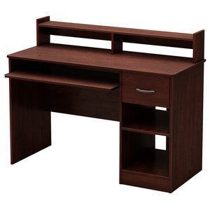 Eco Friendly Computer Desk Table In Cherry Great For Kids Teens