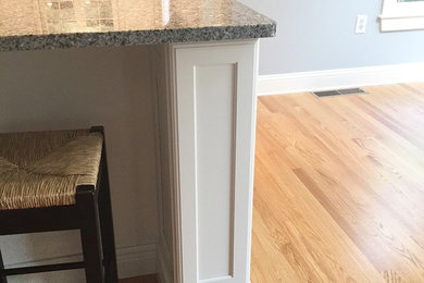 Transitional kitchen photo in Boston