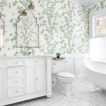 A Vintage Charmer Master Bathroom - Atlanta