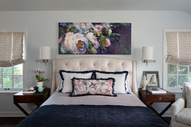 Transitional bedroom photo in Nashville