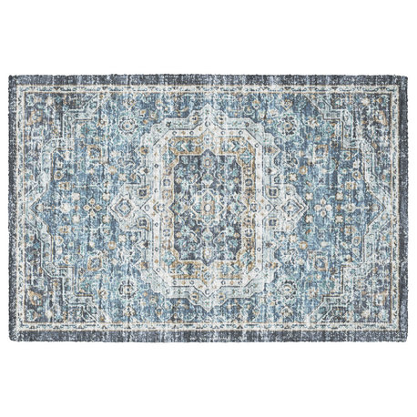 Tuscany TU4 Blue 1'8" x 2'6" Rug