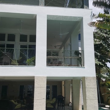 Cleaning and Painting House Exterior