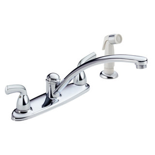 Delta B2410LF Foundations Kitchen Faucet - Transitional - Kitchen ...