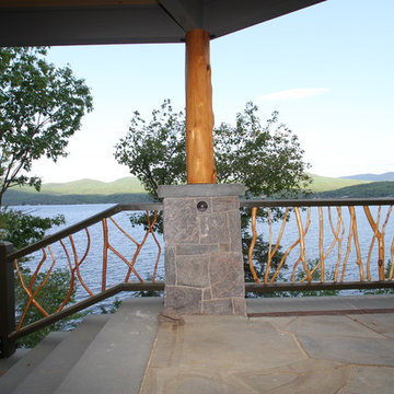 Hawthorne granite on Lake George NY