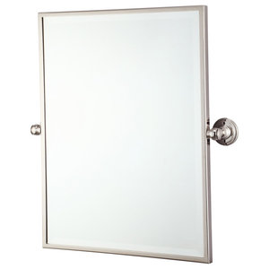 Metal Retangular Mirror 18 X24 Traditional Bathroom Mirrors By Water Creation Houzz Bathroom Mirrors By Water Creation, Metal Framed Wall Mirror Polished Chrome