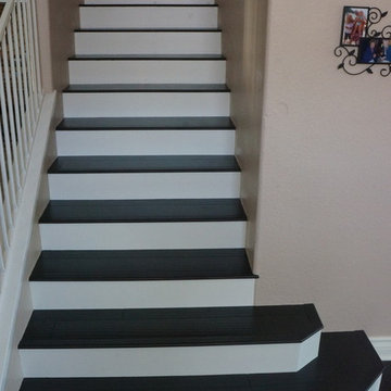 Laminate Floors and Custom Stairs