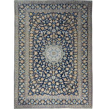Persian Rug Keshan 13'11"x9'10" Hand Knotted