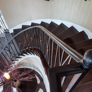Custom Iron Staircase & Railing