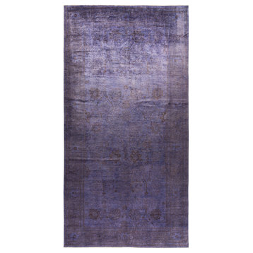 Vibrance, Hand-Knotted Area Rug, 8'10"x17'5", Purple
