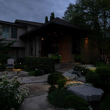 Markham Outdoor Lighting Redesign - View Before Conscape