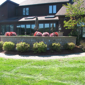 Muzic Residence New Patio & Retaining Wall Project