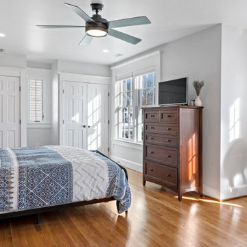 Two Story Alexandria Kitchen Provides Space and Coziness