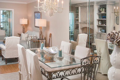 Inspiration for a coastal dining room remodel in Jacksonville