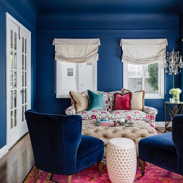 Dolores Street: Outfitting four stories in bold color and high shine