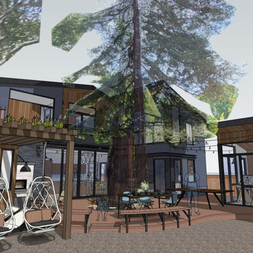 Eilien&Kim's Menlo Park New Home and Detached ADU